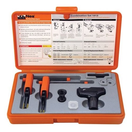 Anglo American Tools UNIV COMBO EXT/INT 3PC THREAD REPAIR KIT NES1015